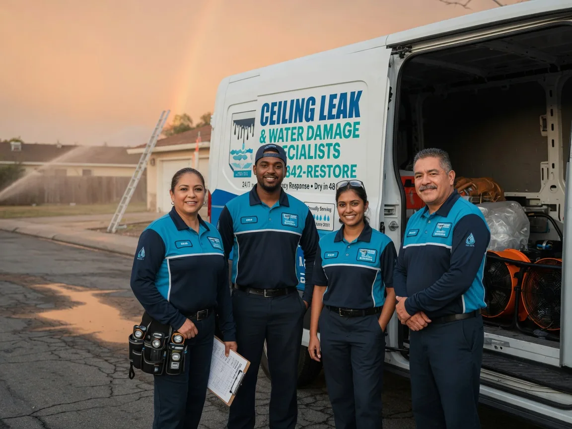 Ceiling Leak Cleanup company in Libertyville, IA